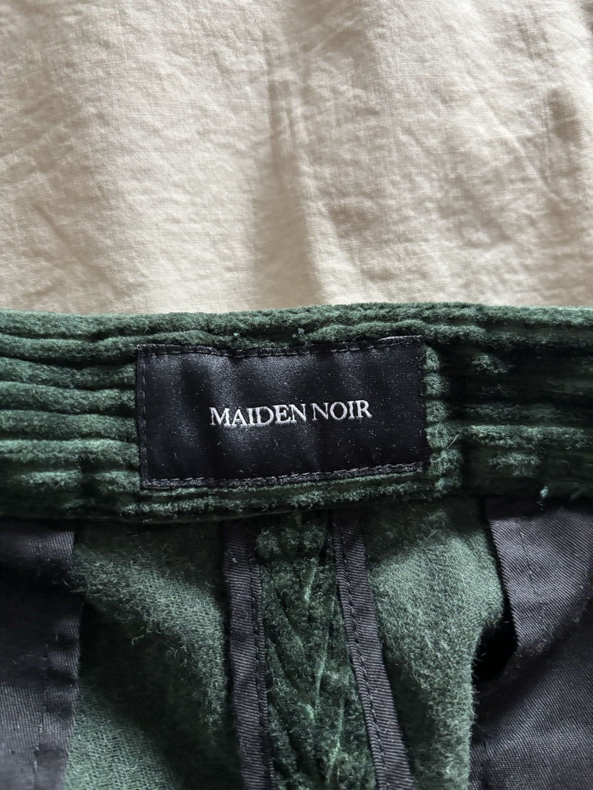 Maiden Noir Maiden Noir Green Corduroys Size US 32 / EU 48 - 3 Thumbnail