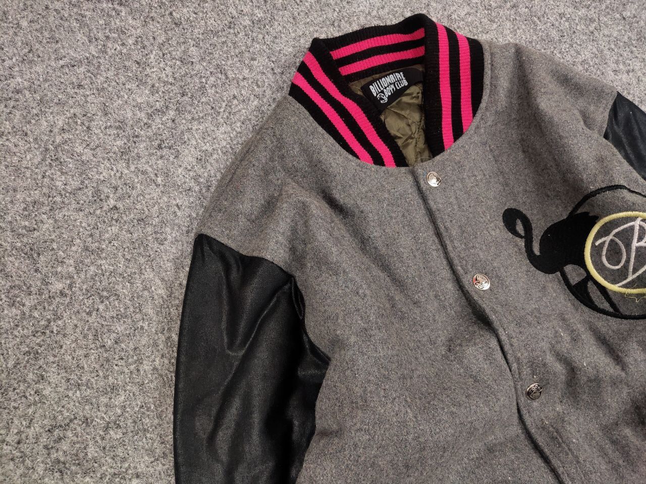 Japanese Brand Vintage Billionaire Boys Club Logo Varsity Bomber Jacket Size L / US 10 / IT 46 - 7 Thumbnail