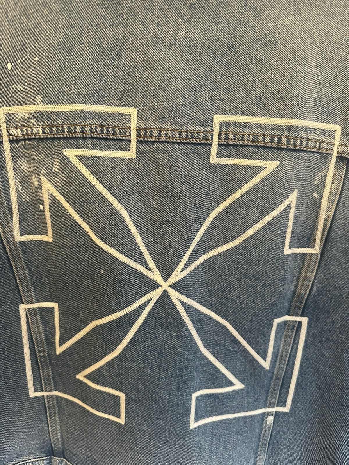 Off-White Off-White Denim Jacket Size US L / EU 52-54 / 3 - 10 Thumbnail