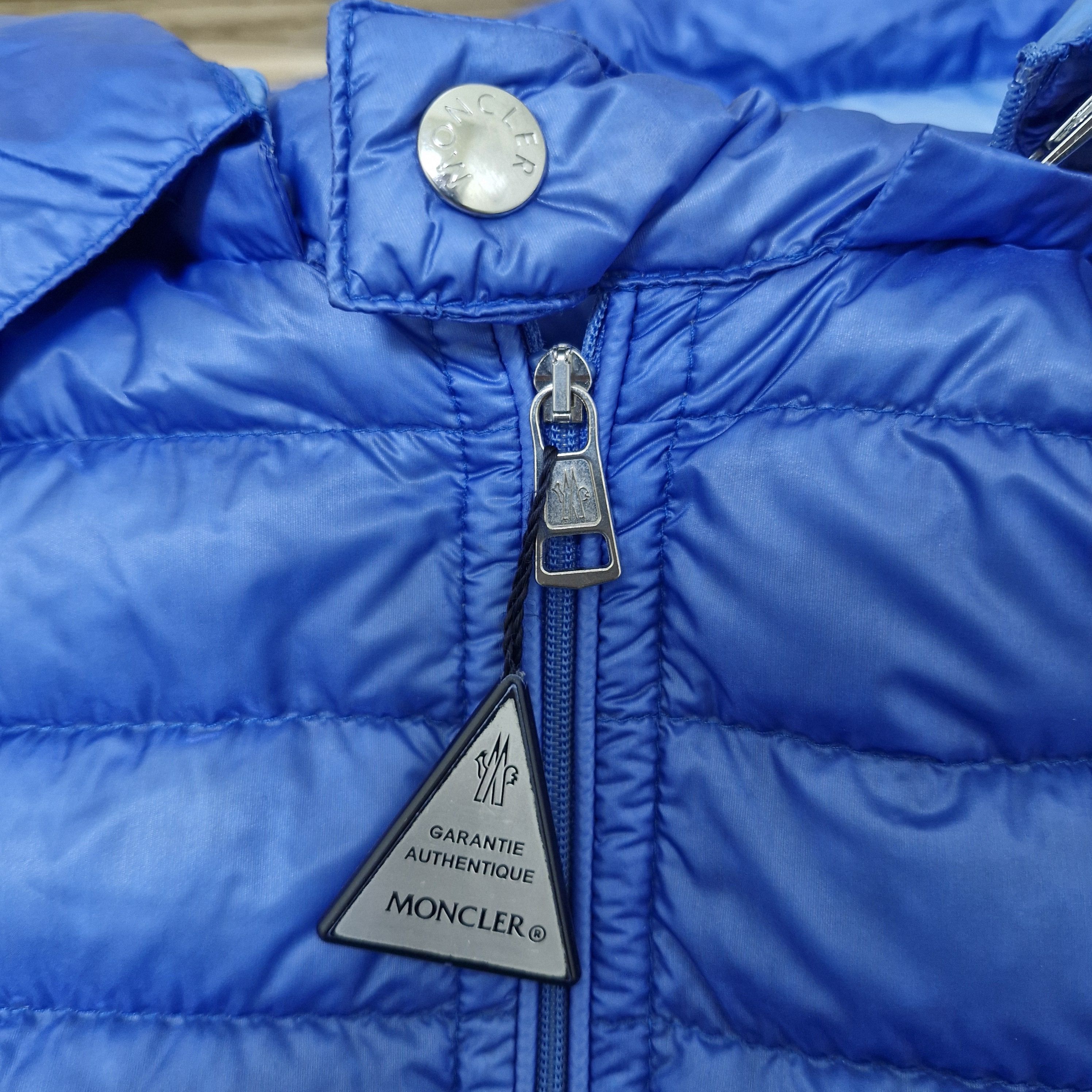 Moncler MONCLER Vidal Blue Goose Down Puffer Jacket Size US M / EU 48-50 / 2 - 5 Thumbnail