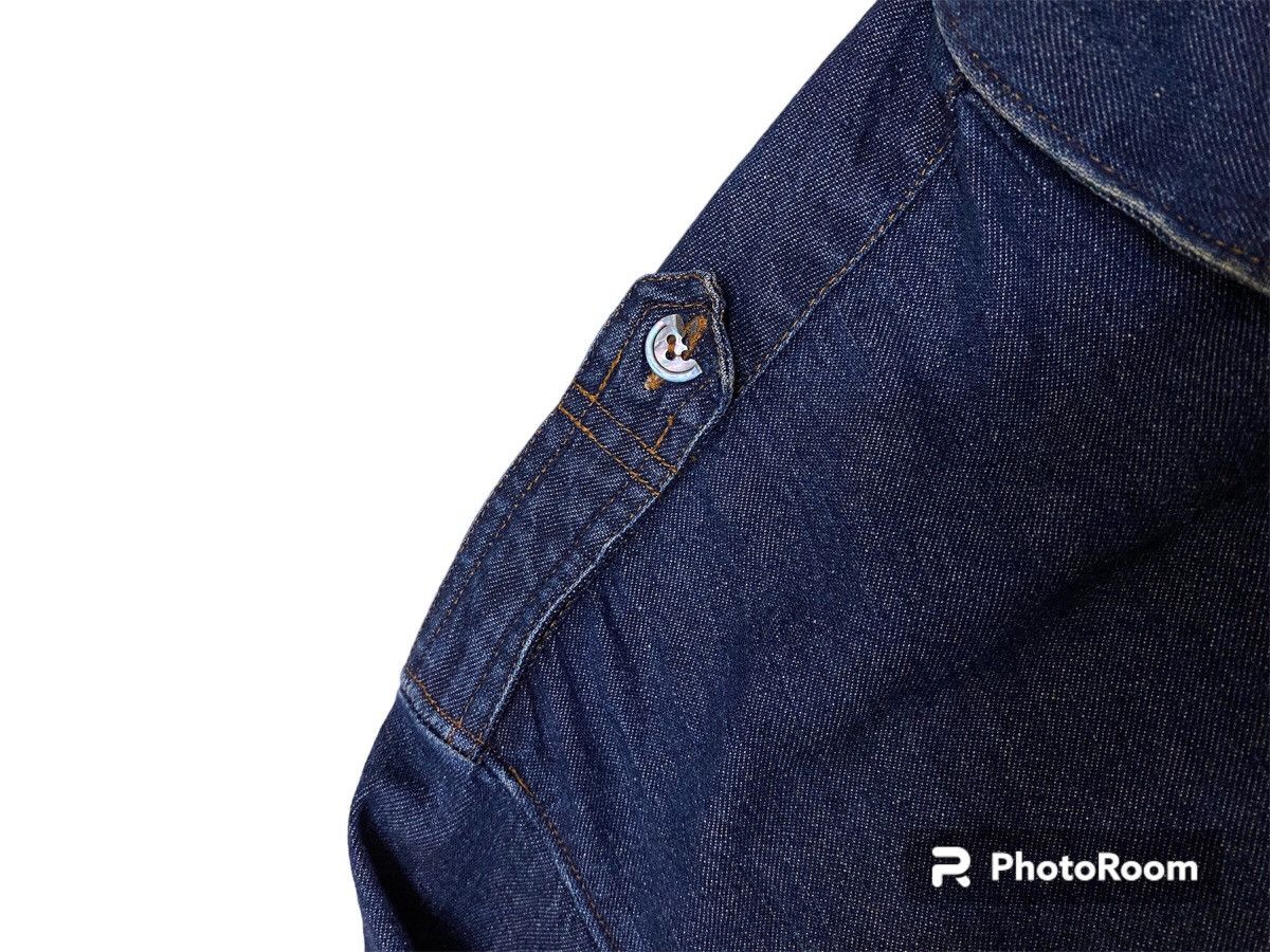 Helmut Lang Vtg SS1997 Helmut Lang Prototype Denim Shirt Size US M / EU 48-50 / 2 - 4 Thumbnail