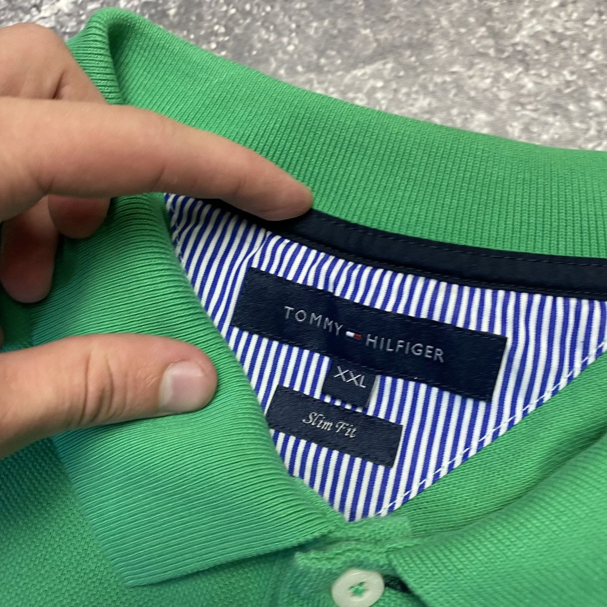 Tommy Hilfiger × Vintage Vintage Tommy Hilfiger Brazil Big Logo rare y2k polo Size US XXL / EU 58 / 5 - 7 Thumbnail