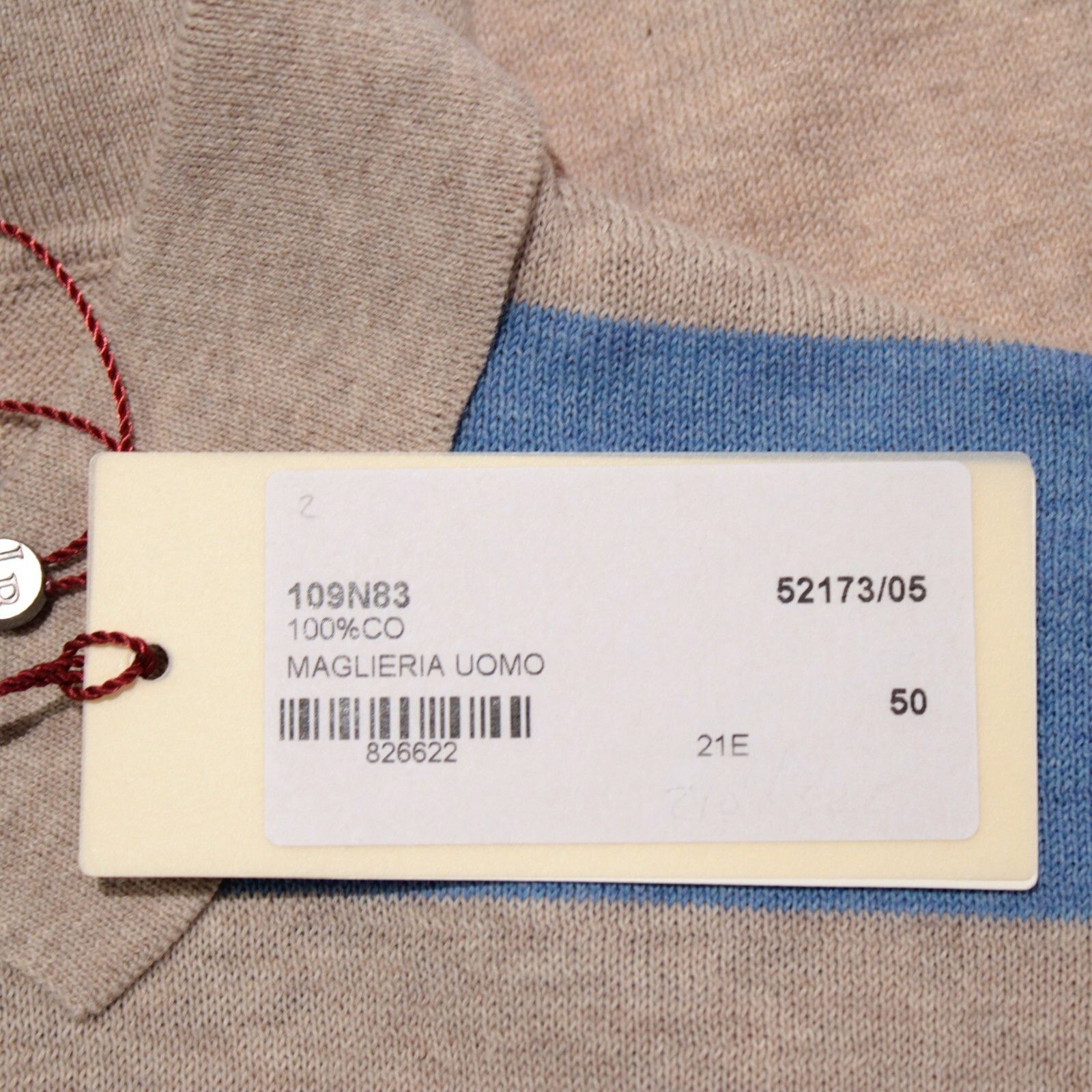 Luciano Barbera Luciano Barbera Sweater Size US M in Blue Size US M / EU 48-50 / 2 - 7 Thumbnail