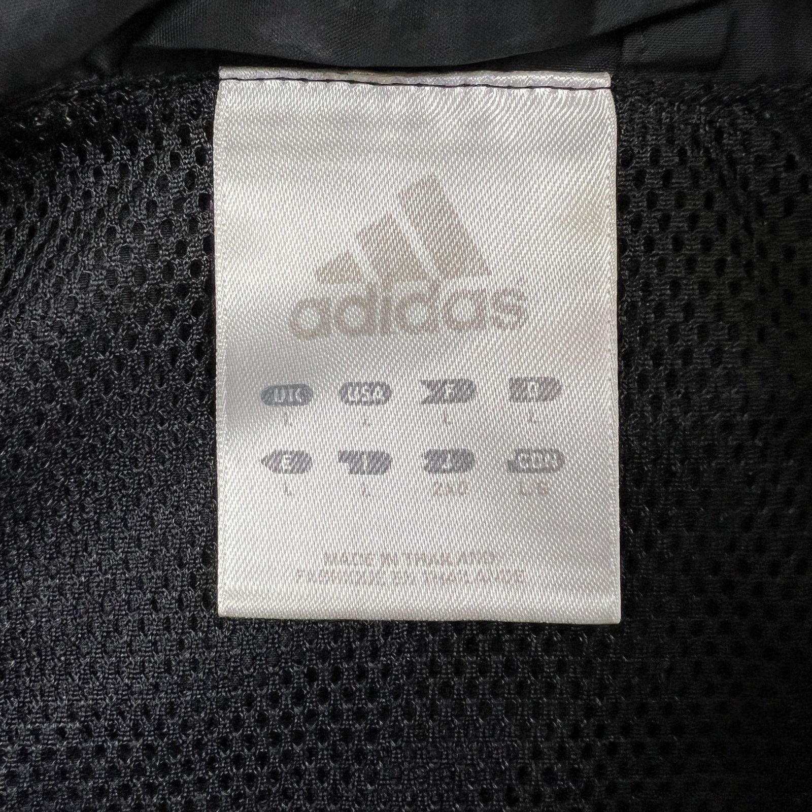 Adidas × Vintage Adidas Jacket Large Stripe Spell Out Pullover Button Up Size US L / EU 52-54 / 3 - 8 Thumbnail