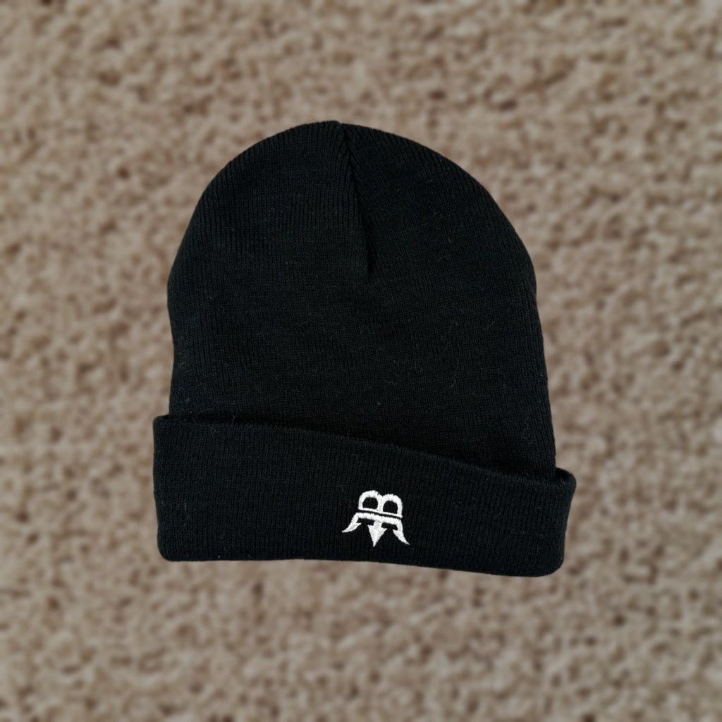 Vintage Trident Beanie Adult One Size Black Knit Acrylic Ski Snowboard OSFA Size ONE SIZE - 1 Thumbnail