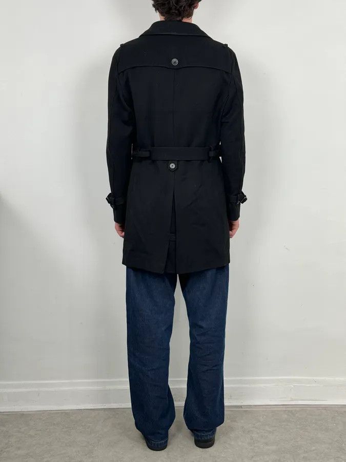 Daniele Alessandrini Daniele Alessandrini Black Classy Trench Coat Size US M / EU 48-50 / 2 - 3 Thumbnail
