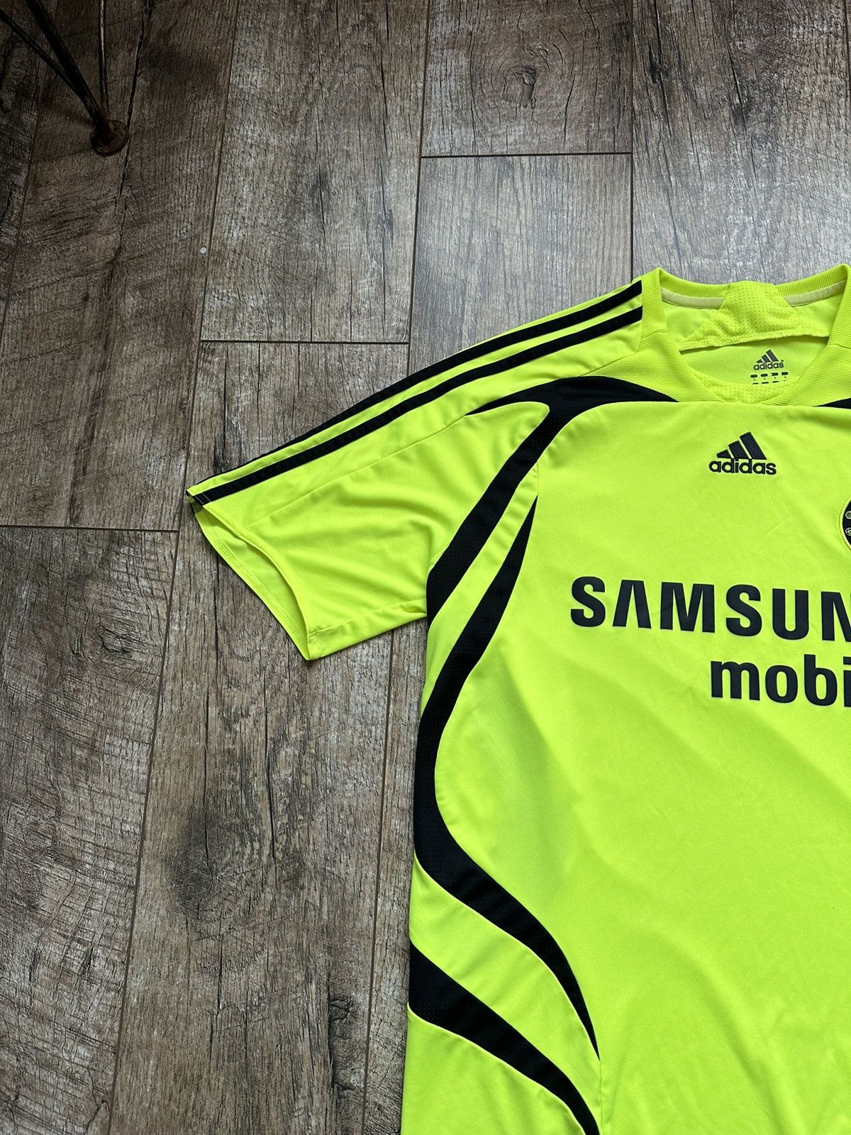 Adidas 2007/08 Adidas Chelsea FC Third Kit Football Jersey Size US L / EU 52-54 / 3 - 3 Thumbnail