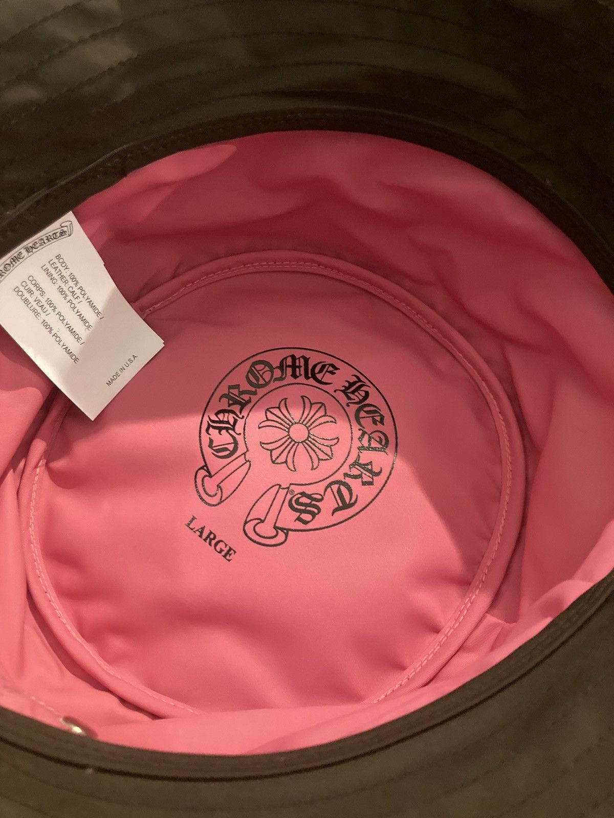 Chrome Hearts Chrome hearts brown and pink cross chum bucket hat sz L Size ONE SIZE - 3 Thumbnail