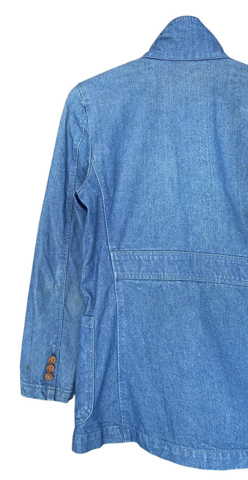 Vintage Vintage BOBSON Denim Blue Chore Jacket (M) Size US M / EU 48-50 / 2 - 15 Thumbnail