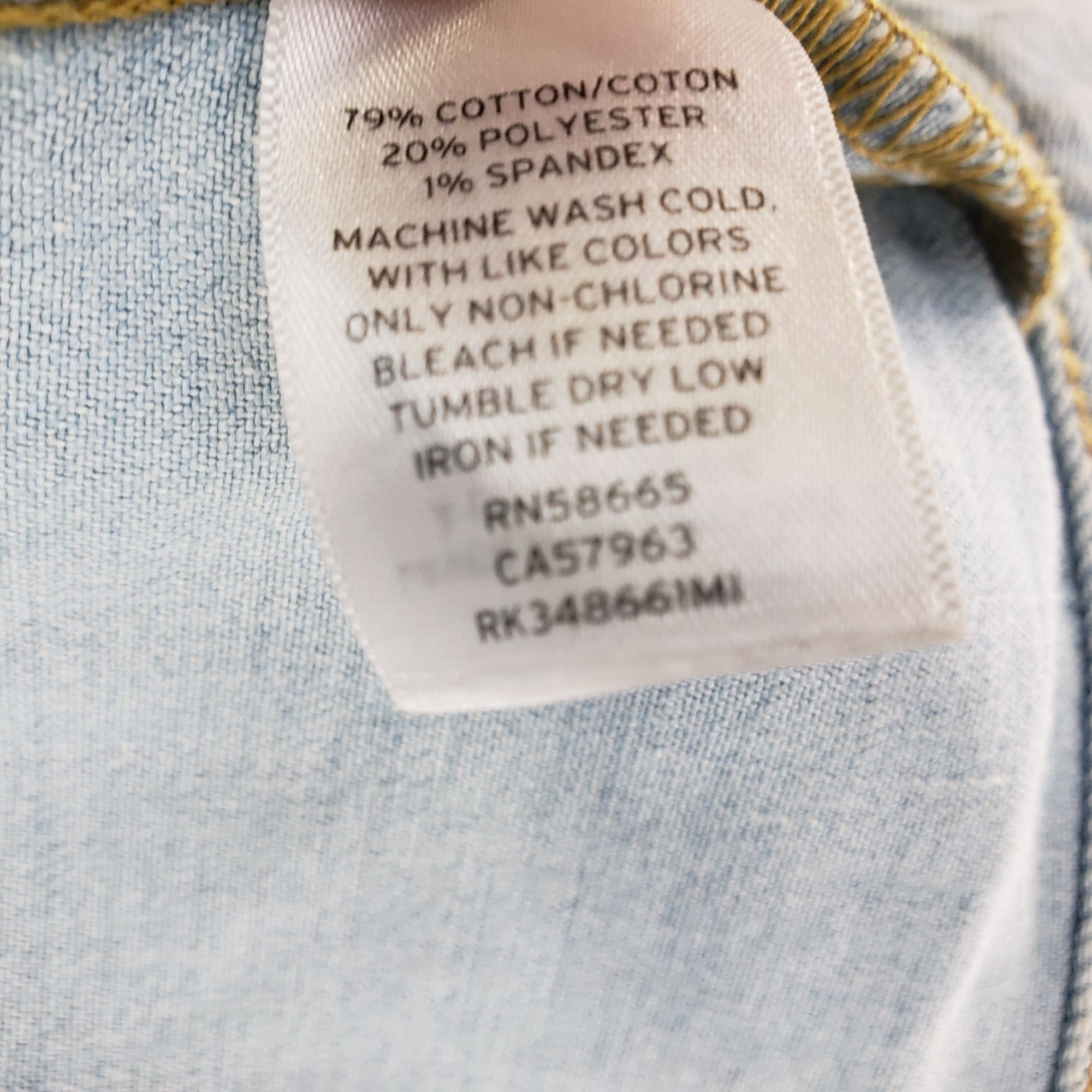 Melrose Melrose and Market Womens Light Wash Denim Jacket Classic Fi Size M / US 6-8 / IT 42-44 - 8 Thumbnail