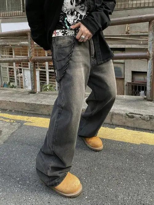 Jean Haruno x Hino Skate Baggy Denim Jeans Loose Vintage Size US 32 / EU 48 - 5 Thumbnail