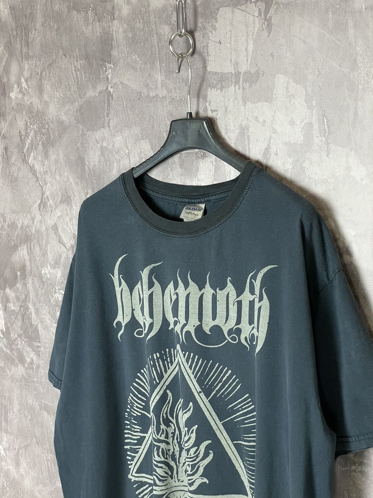 Band Tees × Vintage 90s behemoth full graphic metal band tour black T-shirt Size US XL / EU 56 / 4 - 6 Thumbnail