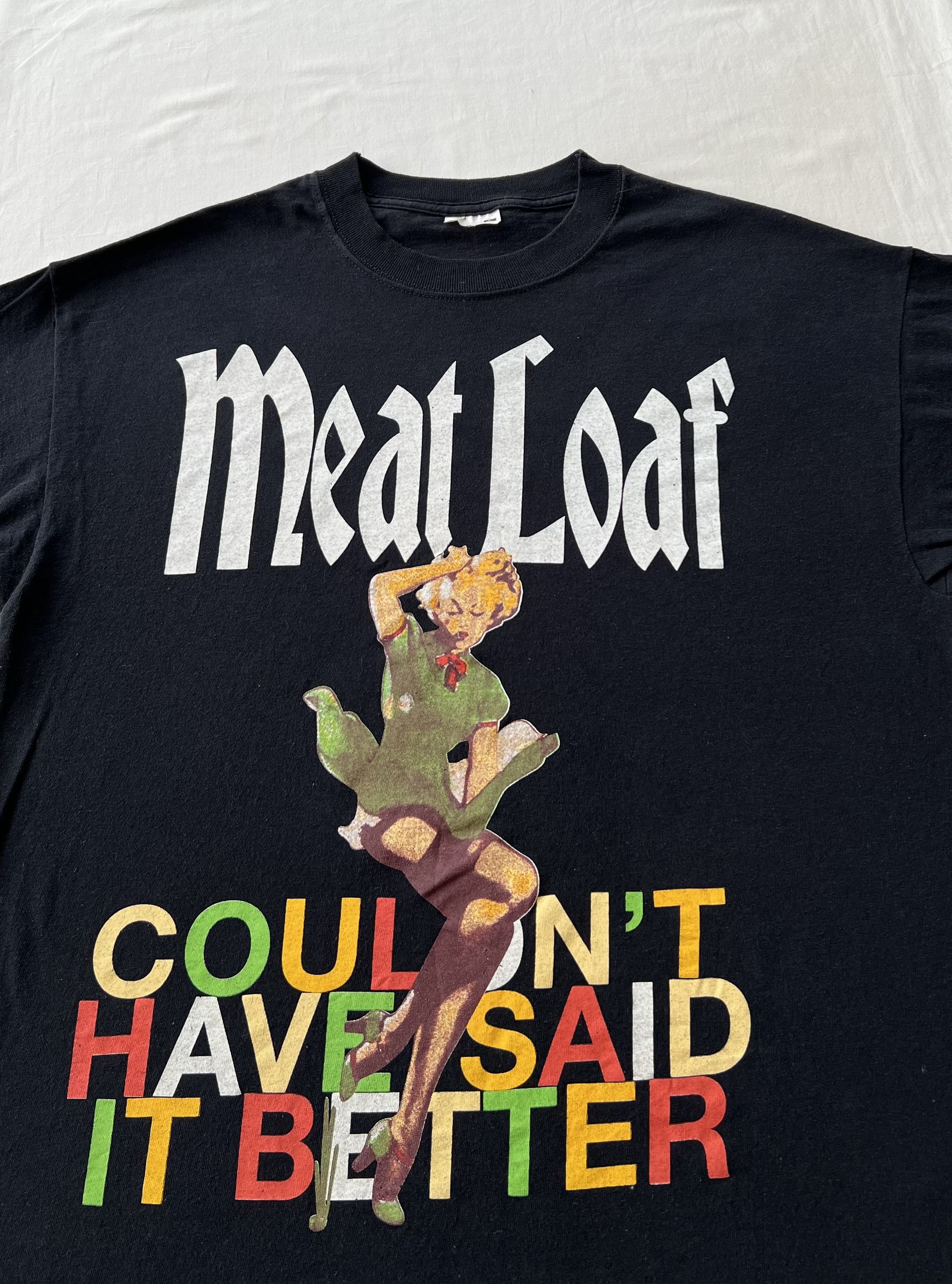 Band Tees Vintage 2003 Meat Loaf Couldn't Have Said It Better T-shirt Size US L / EU 52-54 / 3 - 3 Thumbnail