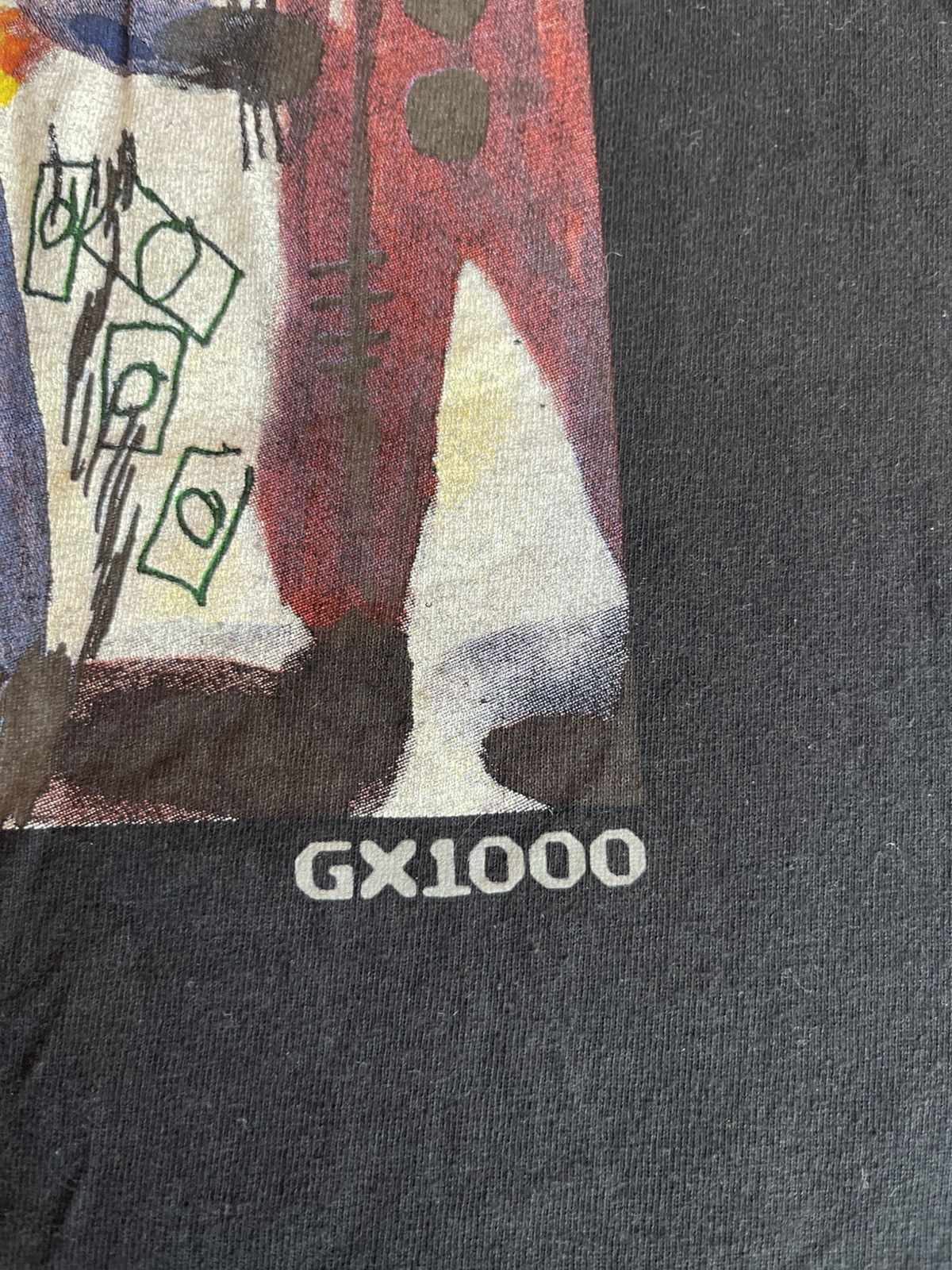 GX1000 × Vintage GX1000 “AVOID THE SO-CALLED REAL WORLD” T-Shirt Black Size US M / EU 48-50 / 2 - 2 Thumbnail
