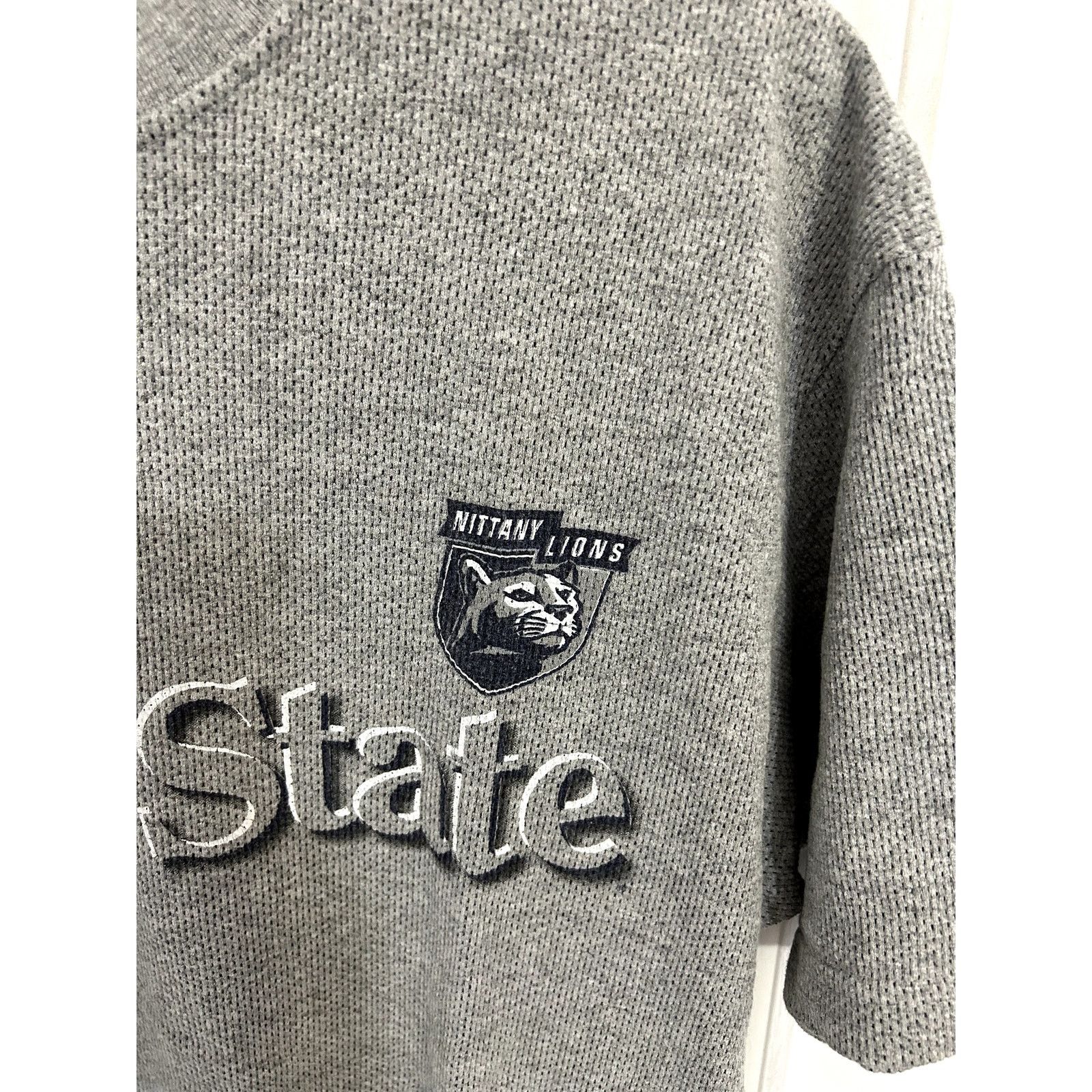 Other Rare! Savvy Penn State Waffle Knit Vintage T-shirt Size L Size US L / EU 52-54 / 3 - 3 Thumbnail