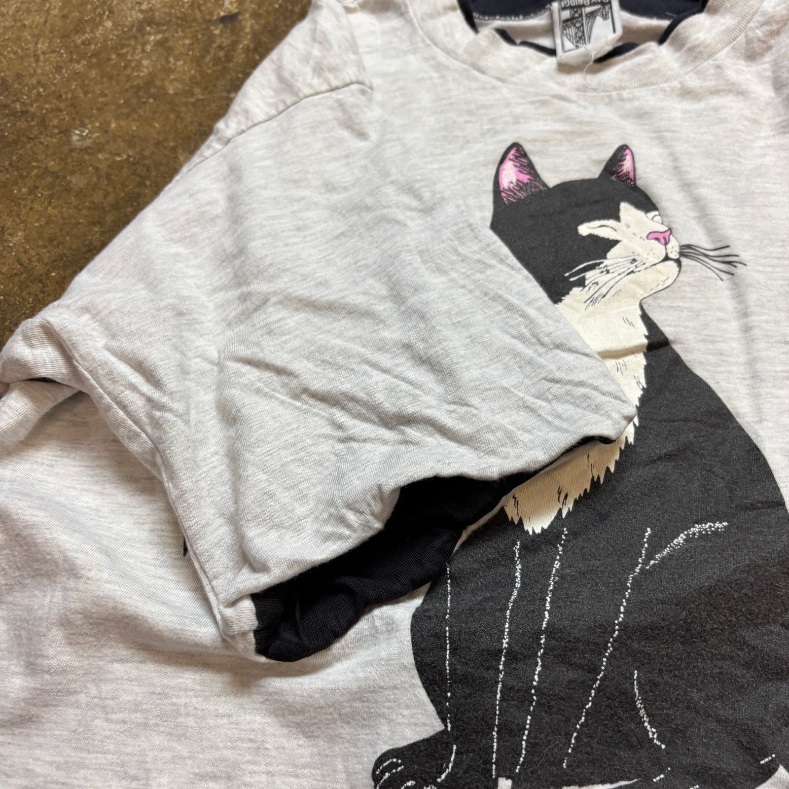 Vintage Vintage I Don't Do Mouse Work Funny Cat T Shirt Medium Humor Size US M / EU 48-50 / 2 - 5 Thumbnail
