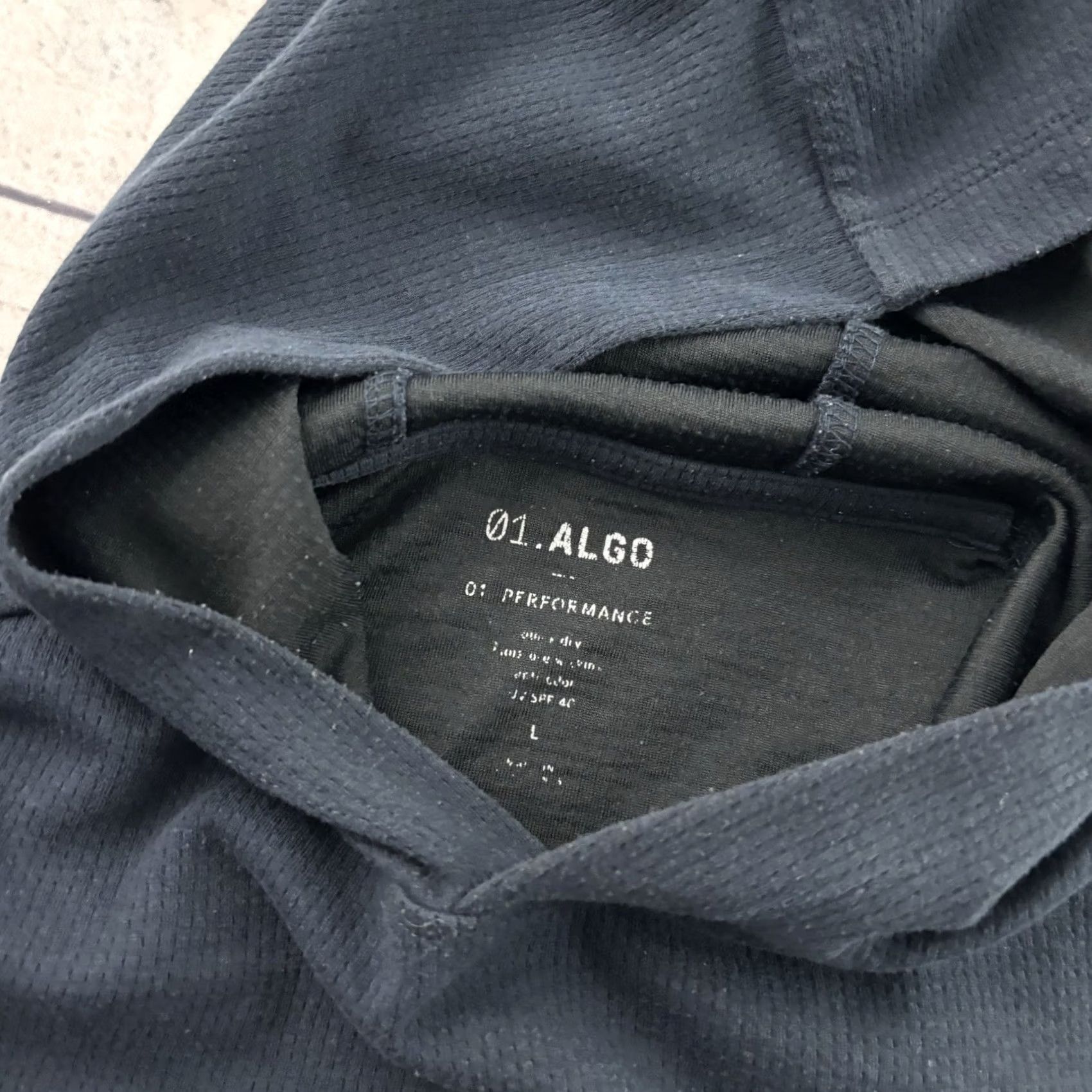Vintage 01.Algo Performance Pullover Hoodie Mens Large Blue Sweatshirt Size US L / EU 52-54 / 3 - 4 Thumbnail