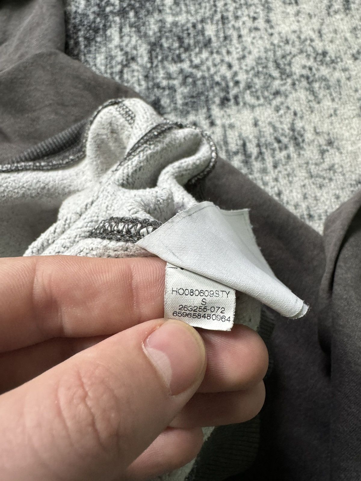Nike × Vintage Vintage Nike Hoodie Swoosh Distressed Trashed Faded Y2K 90s Size US S / EU 44-46 / 1 - 10 Thumbnail