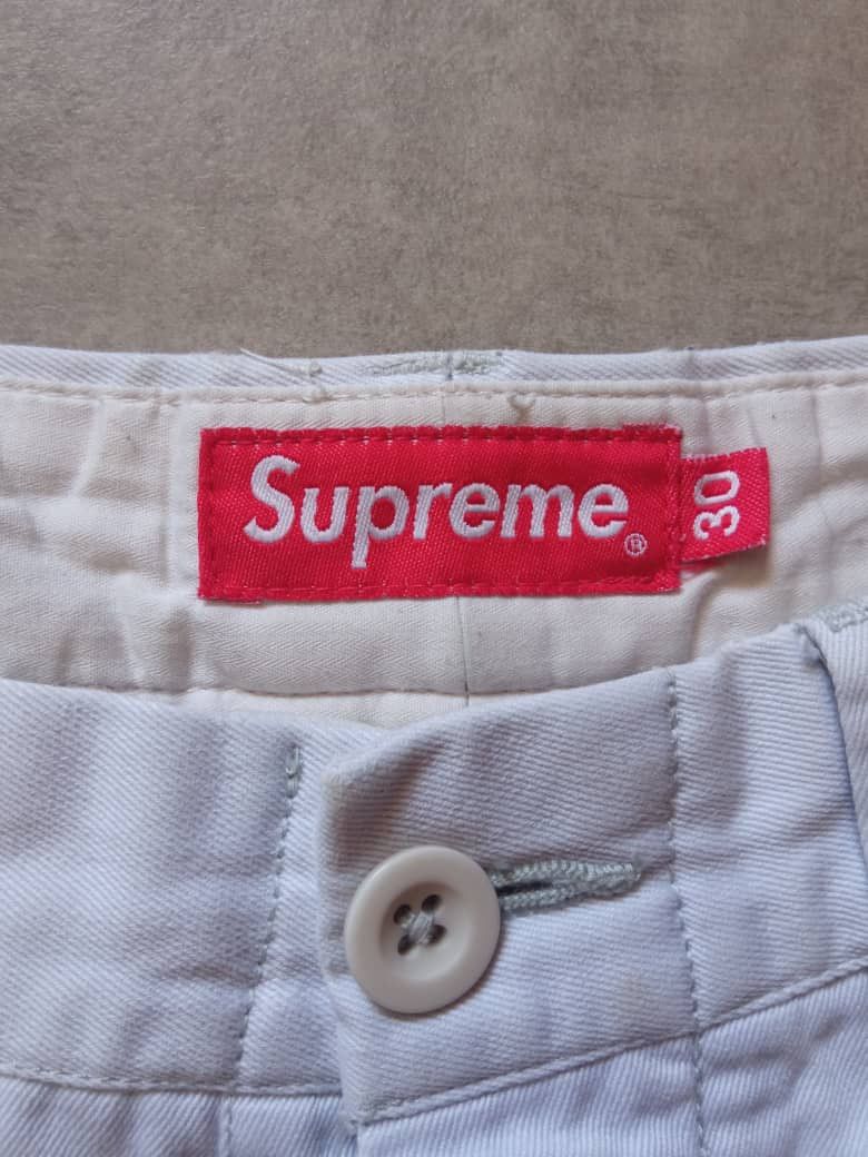 Supreme Supreme Arc Logo Chino Straight Leg Pants Size US 30 / EU 46 - 3 Thumbnail
