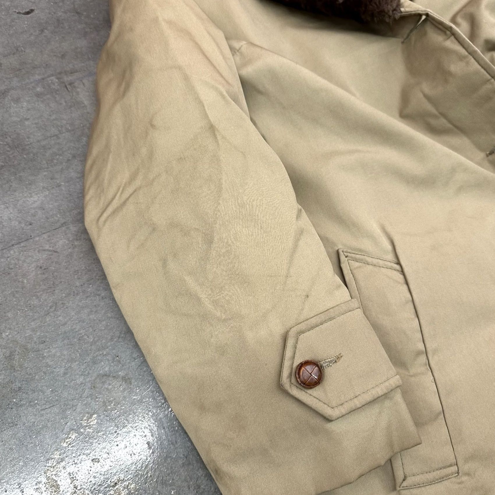 Vintage VINTAGE L.L.Bean Parka Coat Mens Beige XL Parka Down Insulated Long Coat Size US XL / EU 56 / 4 - 3 Thumbnail