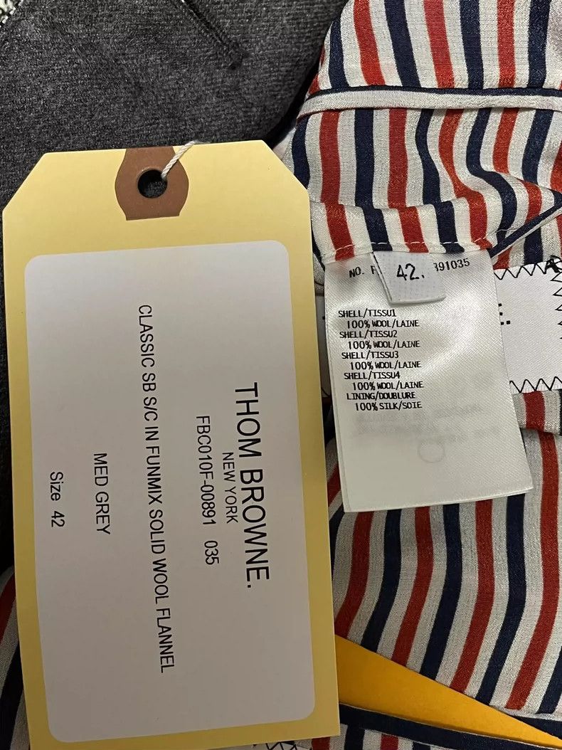 Thom Browne Thom Browne Flannel patchwork suit Size M / US 6-8 / IT 42-44 - 2 Thumbnail