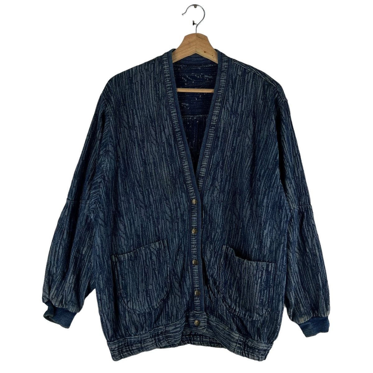 Japanese Brand 🔥VINTAGE INDIGO SISOKO BOMBER JACKET INSPIRE KAPITAL JAPAN Size US M / EU 48-50 / 2 - 1 Thumbnail