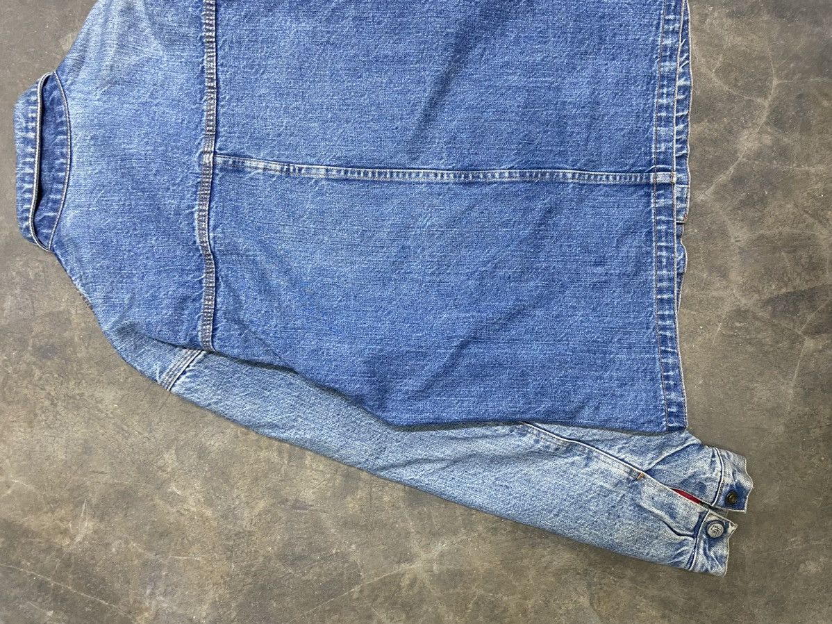 Vintage Vintage 80s Vintage Bobson jacket jeans sun faded Size US L / EU 52-54 / 3 - 7 Thumbnail
