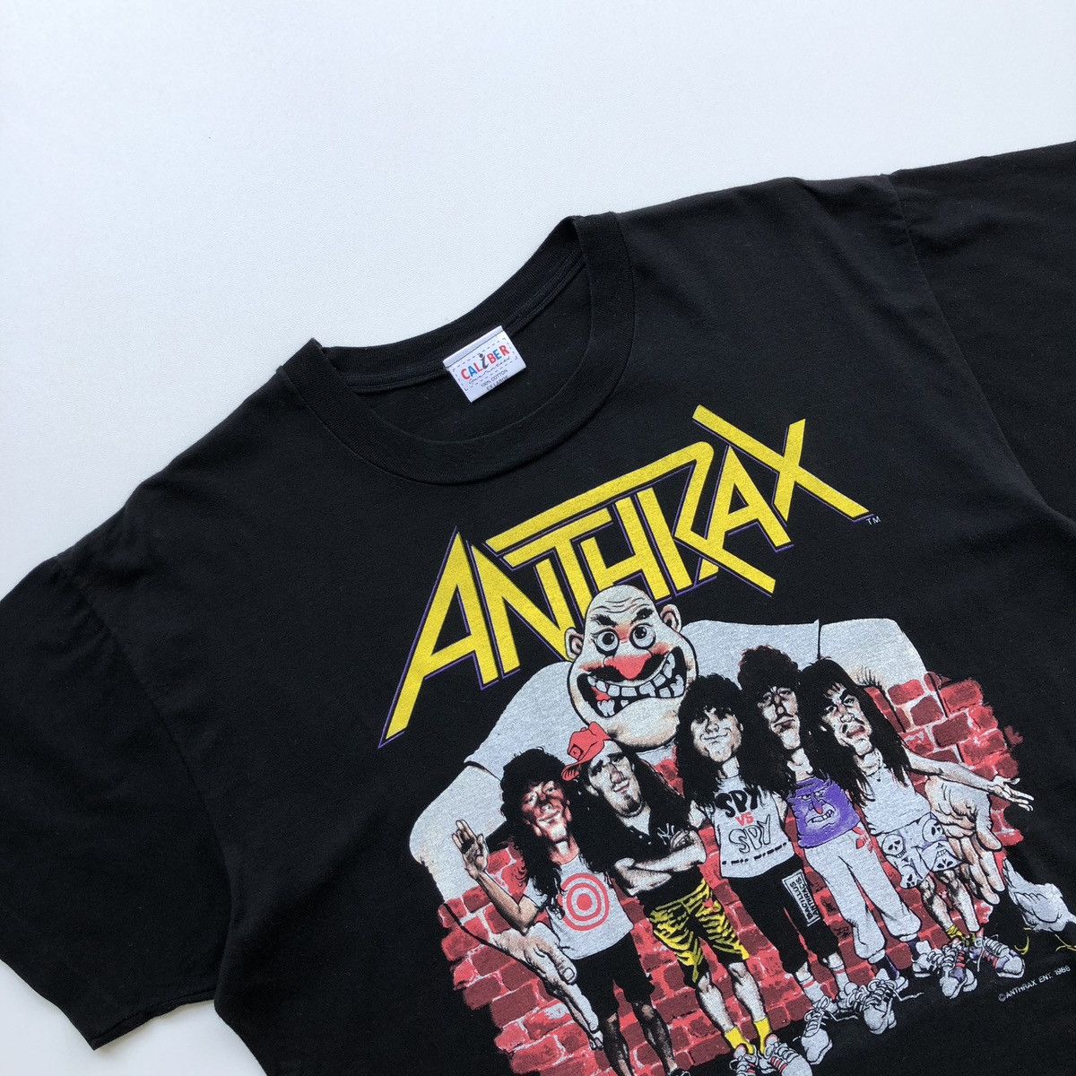 Band Tees Anthrax 1988 Tour State Of Euphoria Vintage 80’s T-Shirt Size US XL / EU 56 / 4 - 3 Thumbnail