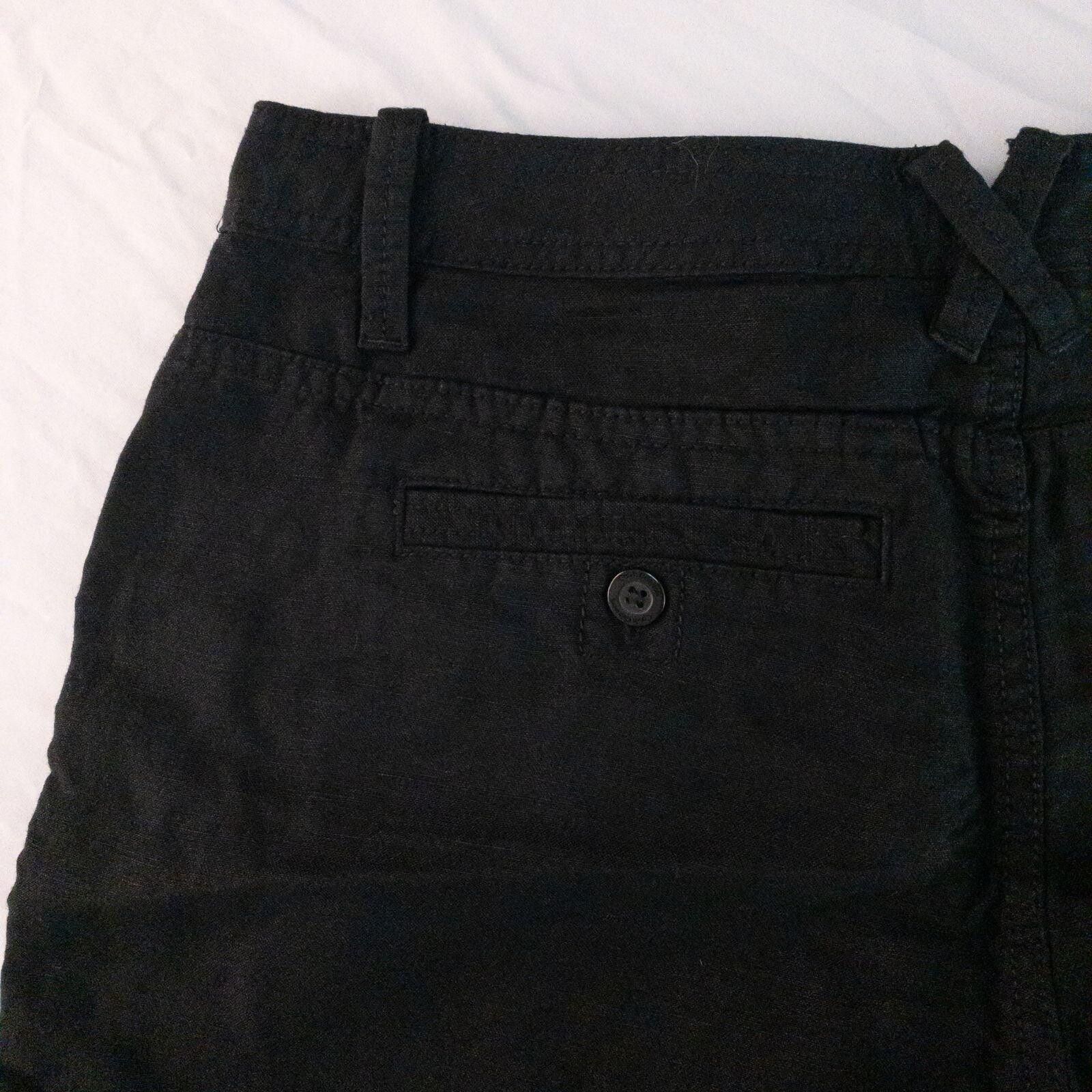 Calvin Klein Calvin Klein Black Solid Shorts Womens 4 Small Size 27" / US 4 / IT 40 - 7 Thumbnail