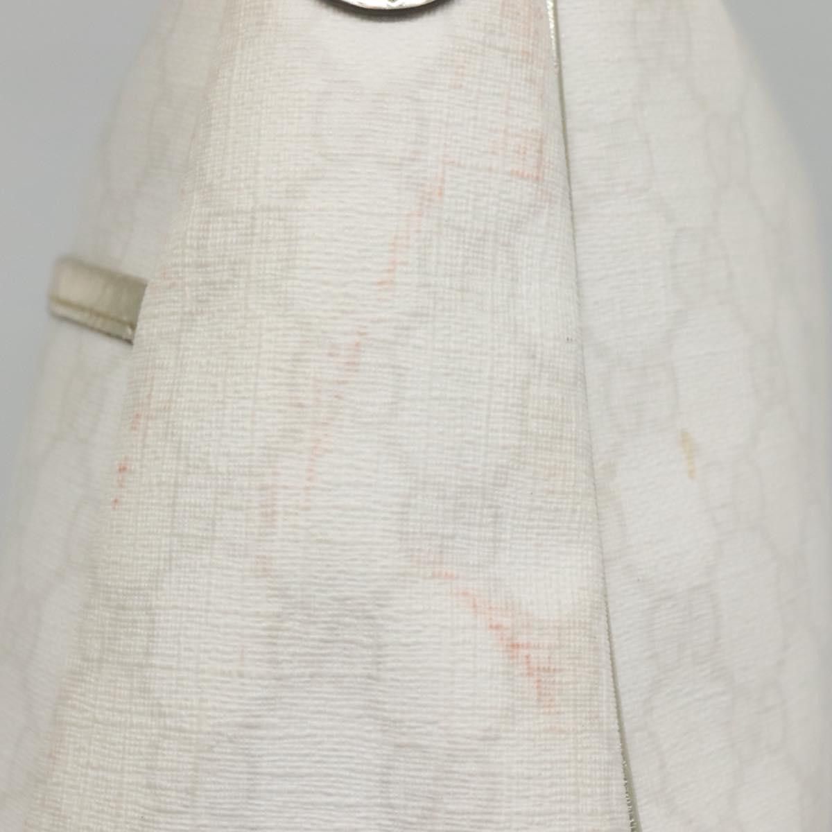 Gucci GUCCI GG Supreme Hand Bag Pvc White Gold Size ONE SIZE - 6 Thumbnail