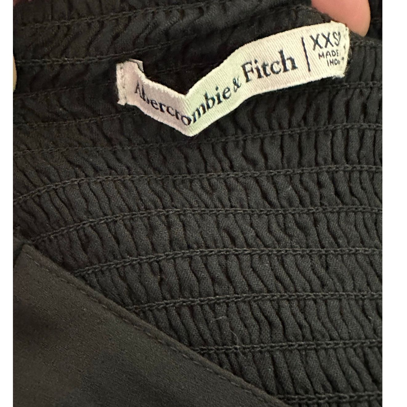 Abercrombie & Fitch Abercrombie & Fitch black A line mini skirt size XXS Size XXS / US 00 / IT 34 - 3 Thumbnail