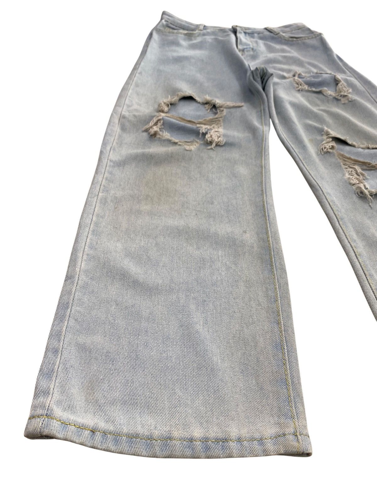 Japanese Brand Japanese Brand Distressed Style Light Jeans Size US 28 / EU 44 - 5 Thumbnail