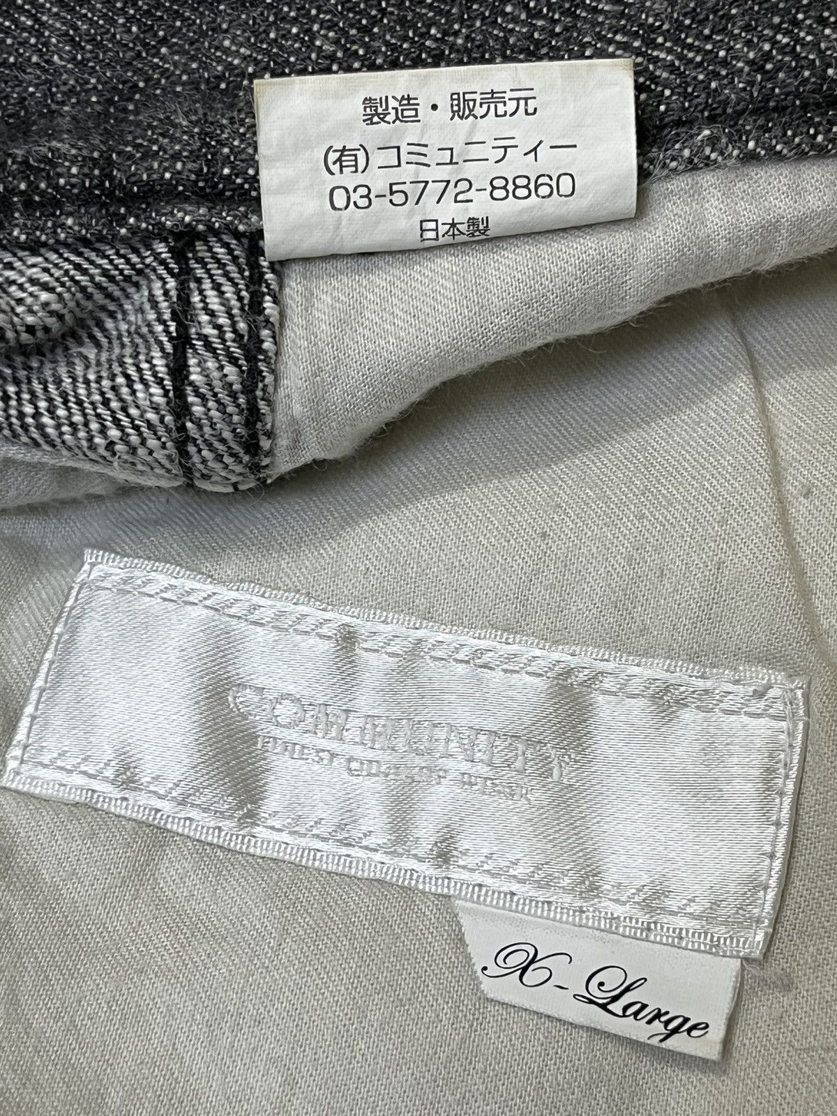 Garment Reproduction of Workers JAPANESE DENIM COMMUNITY GARMENT WORKS PATCHWORK JEANS Size US 36 / EU 52 - 20 Thumbnail