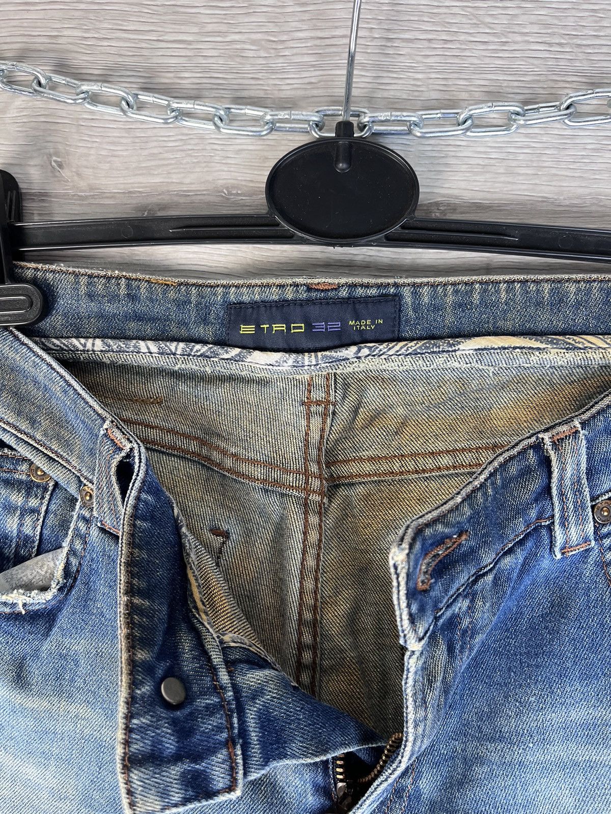 Etro Men's luxury jeans Etro Malano size 32 made in Italy 🇮🇹 Size US 32 / EU 48 - 9 Thumbnail