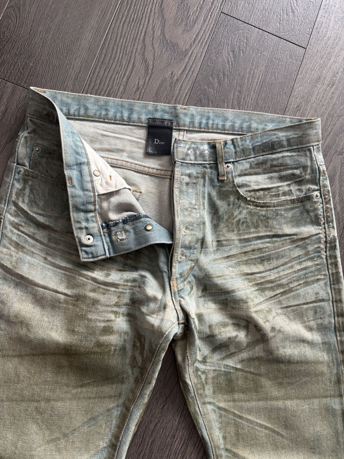 Dior × Hedi Slimane Dior ss04 Bleu Claires Size US 32 / EU 48 - 6 Thumbnail