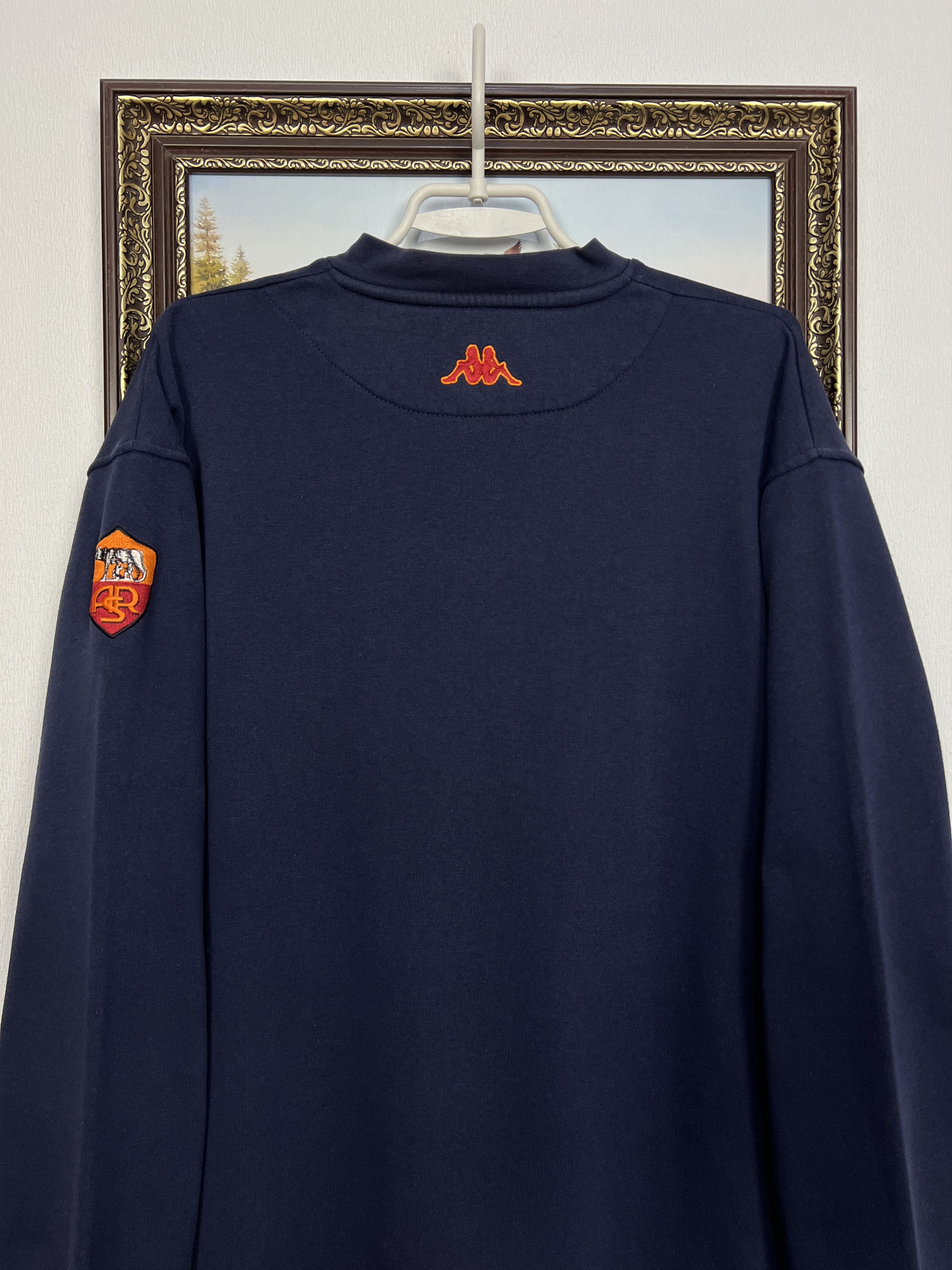 Kappa Vintage AS Roma Football Sweatshirt Soccer Crewneck Maglia Size US XL / EU 56 / 4 - 9 Thumbnail