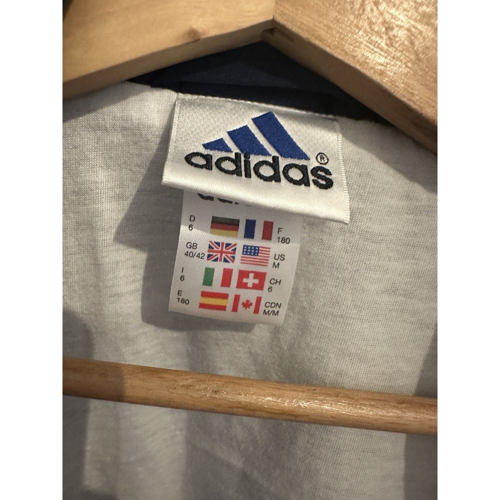 Adidas Adidas Trainingsanzug Size L Vintage Tracksuit Adidas 90s Size US L / EU 52-54 / 3 - 7 Thumbnail