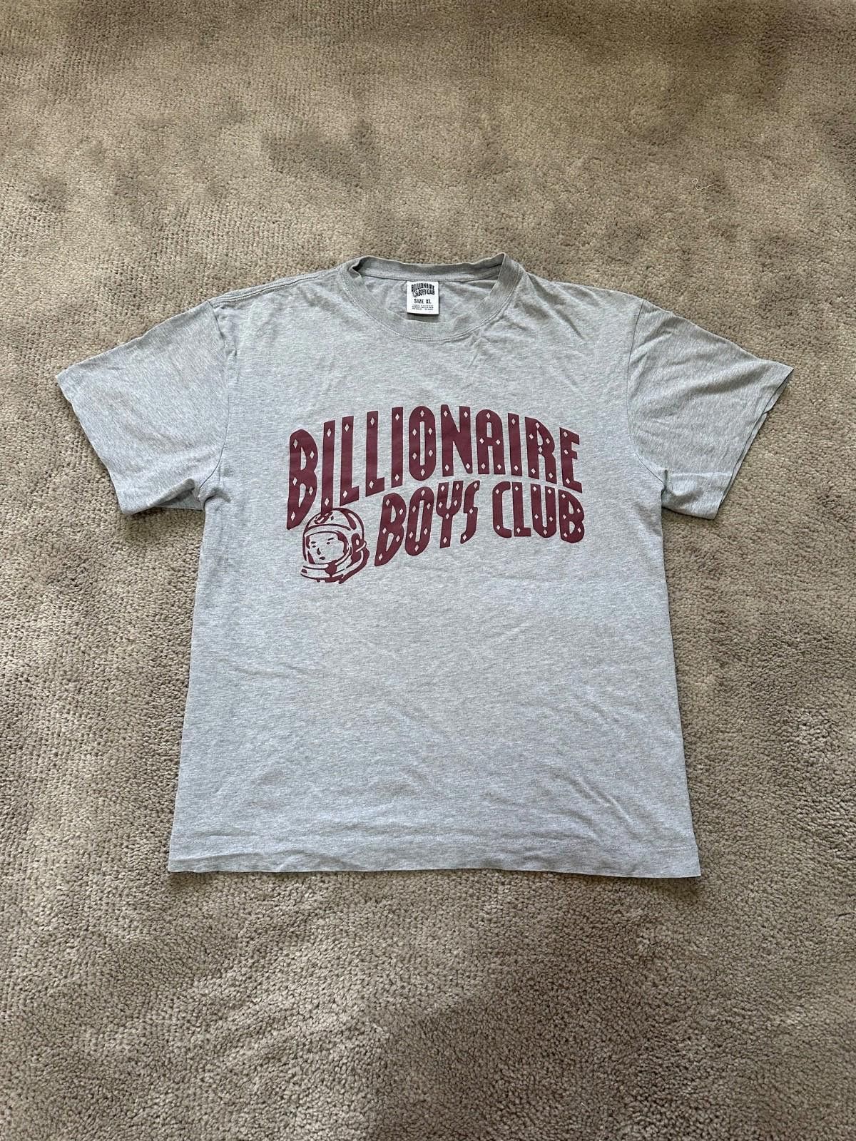 Billionaire Boys Club Billionaire Boys Club BBC Tee Gray Sz XL Size US XL / EU 56 / 4 - 1 Thumbnail