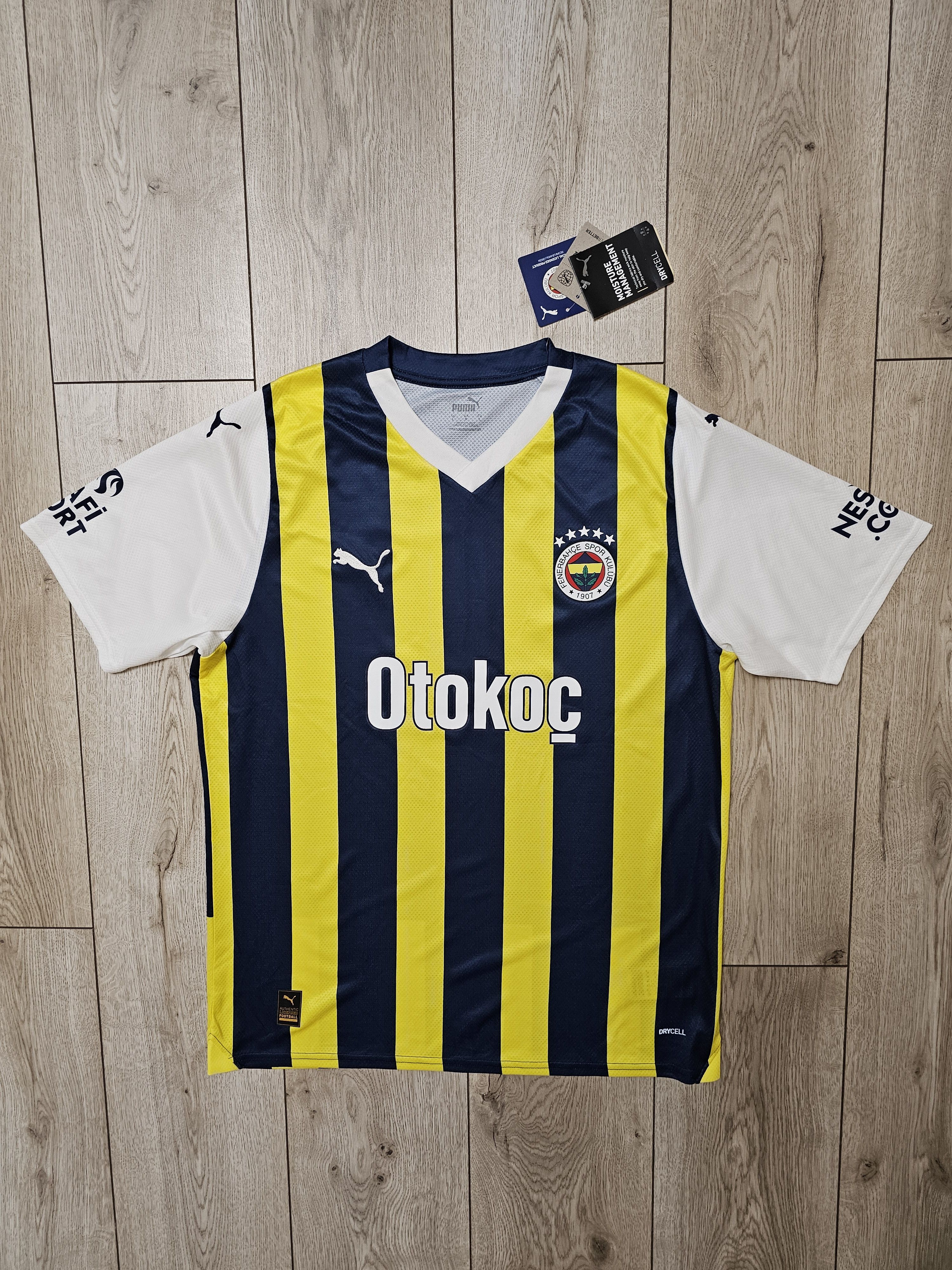 Puma FENERBAHCE 2023 2024 HOME FOOTBALL SHIRT SOCCER JERSEY 3XL Size US L / EU 52-54 / 3 - 1 Thumbnail