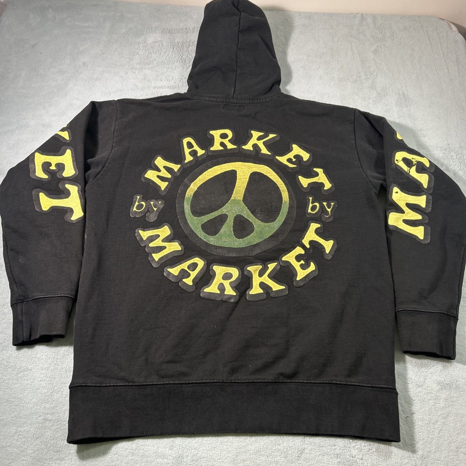 Market Chinatown Market Heavyweight Pullover Hoodie Medium SpellOut Size US M / EU 48-50 / 2 - 2 Thumbnail