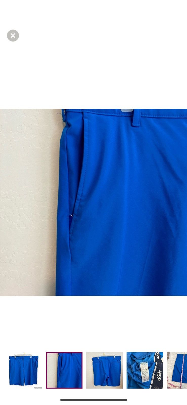 Izod Izod blue golf shorts size 36 Size US 36 / EU 52 - 5 Thumbnail