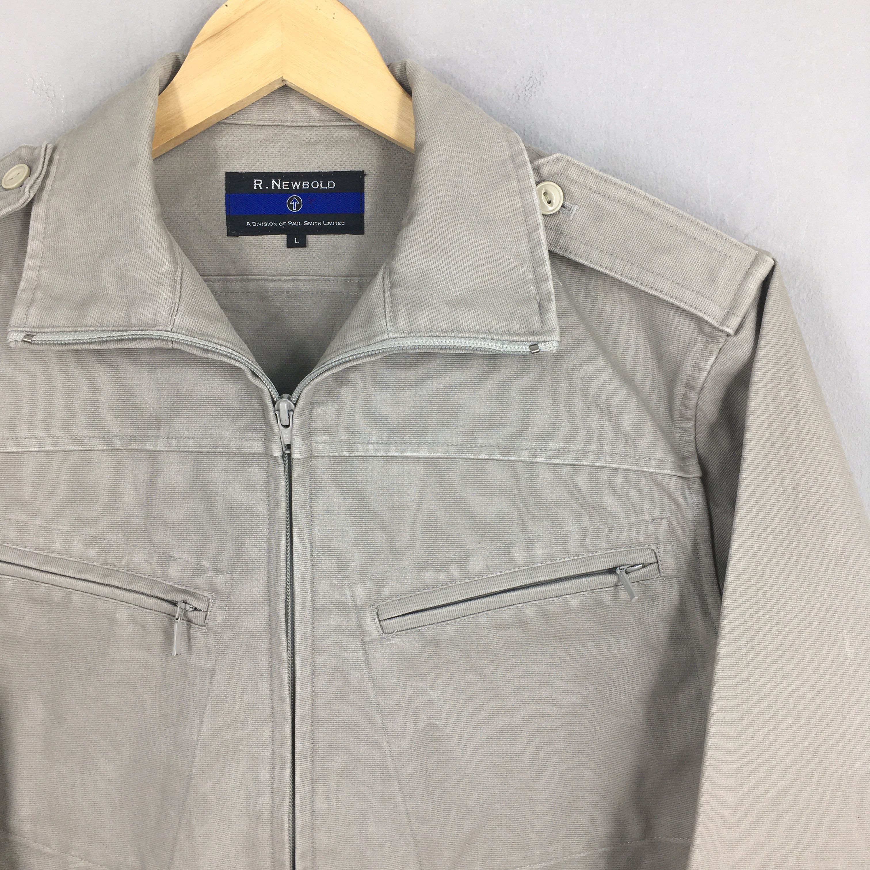 Paul Smith Vintage R.Newbold Paul Smith Denim Jeans Worker Jacket Large Size US L / EU 52-54 / 3 - 2 Thumbnail