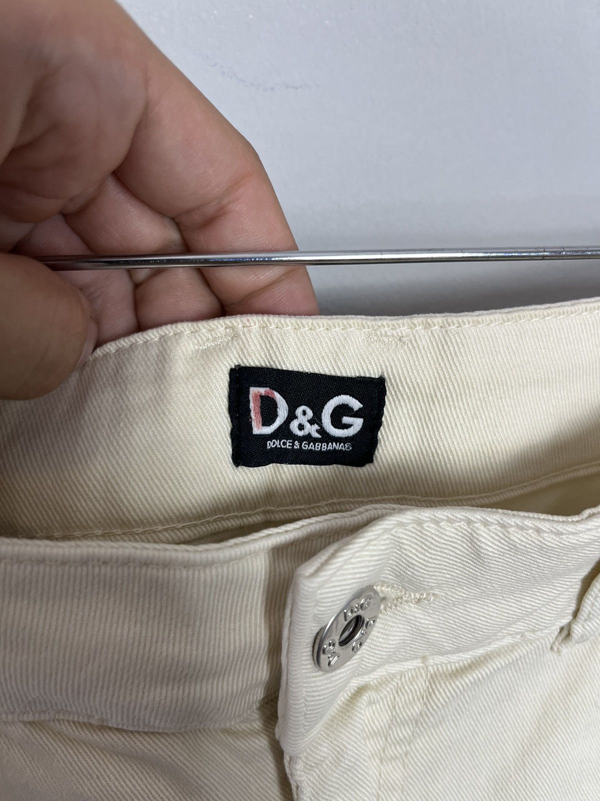 Dolce & Gabbana Dolce & Gabbana D&G Retro Luxury Denim Midi Skirt Size 27" / US 4 / IT 40 - 11 Thumbnail