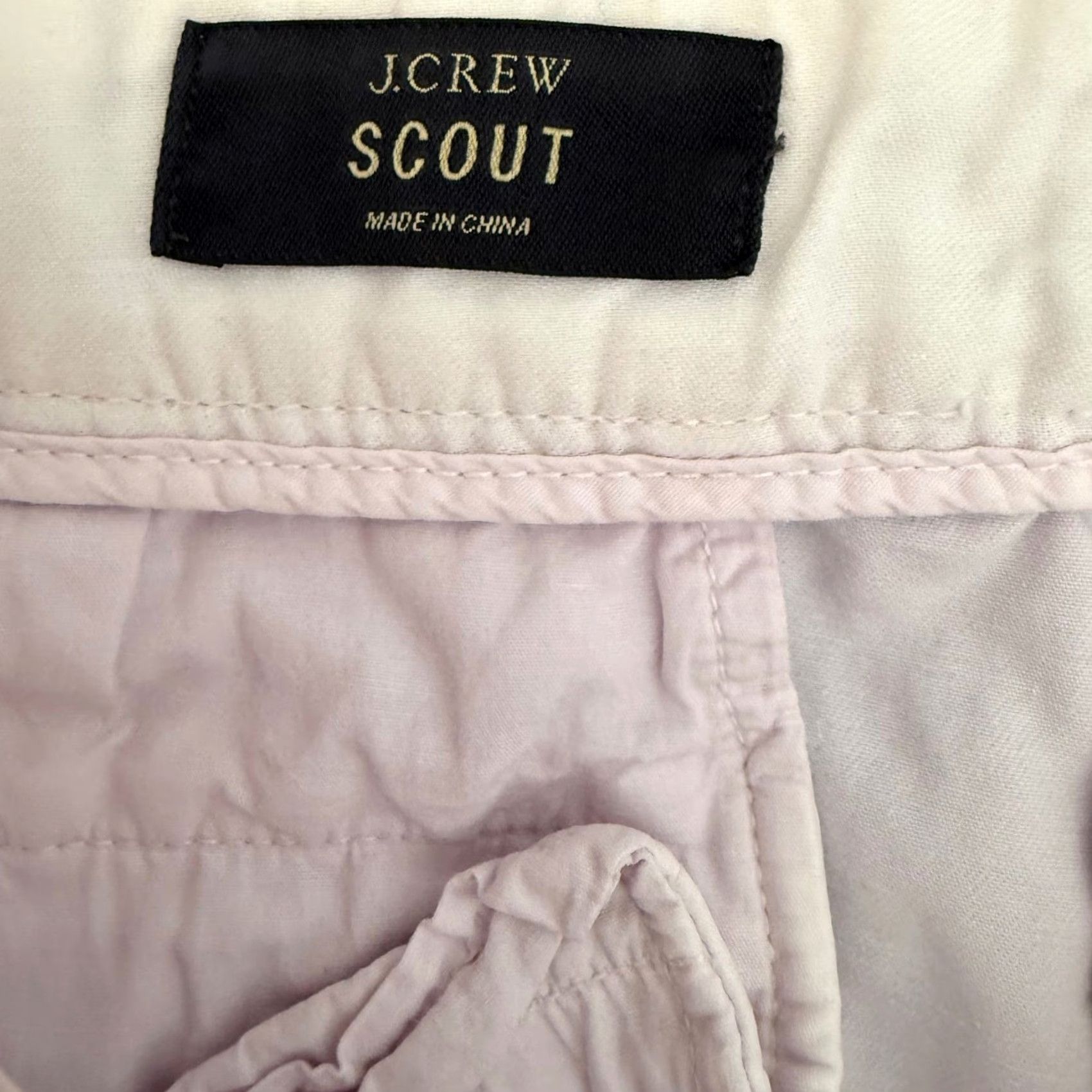 J.Crew J.Crew Scout Chino Pants Purple Cotton Twill Cropped Relaxed Women's 12 Inseam 25" Breathy Pockets Casual Workwear Spring/ Easter Size 34" / US 12 / IT 48 - 4 Thumbnail