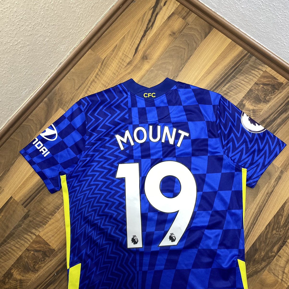 Chelsea Soccer Nike Chelsea FC Soccer jersey 2021/22 -Mount 19 Size US M / EU 48-50 / 2 - 6 Thumbnail