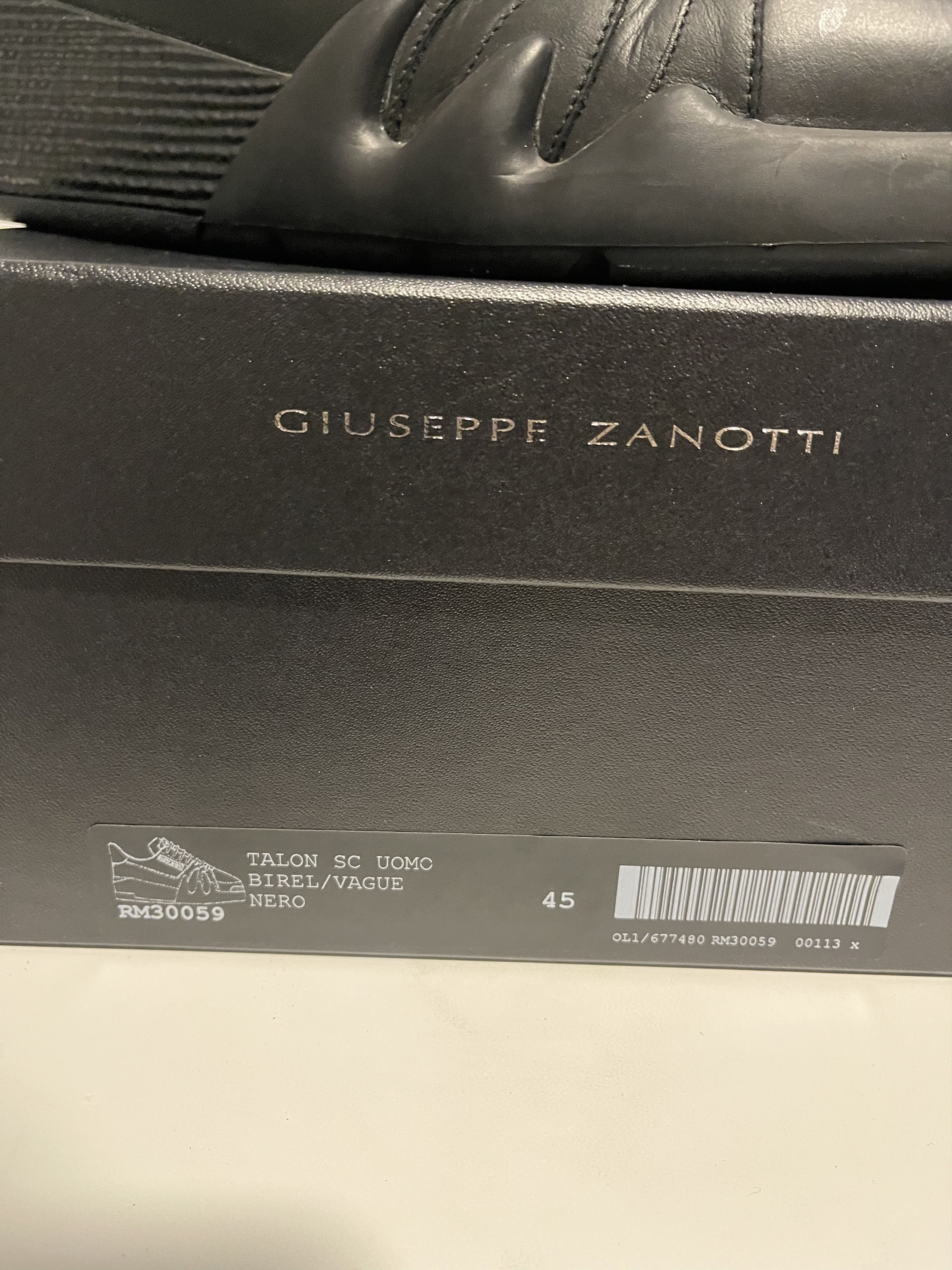 Giuseppe Zanotti Giuseppe Zanotti Talon Rhinestone Sneakers Size US 12 / EU 45 - 2 Thumbnail
