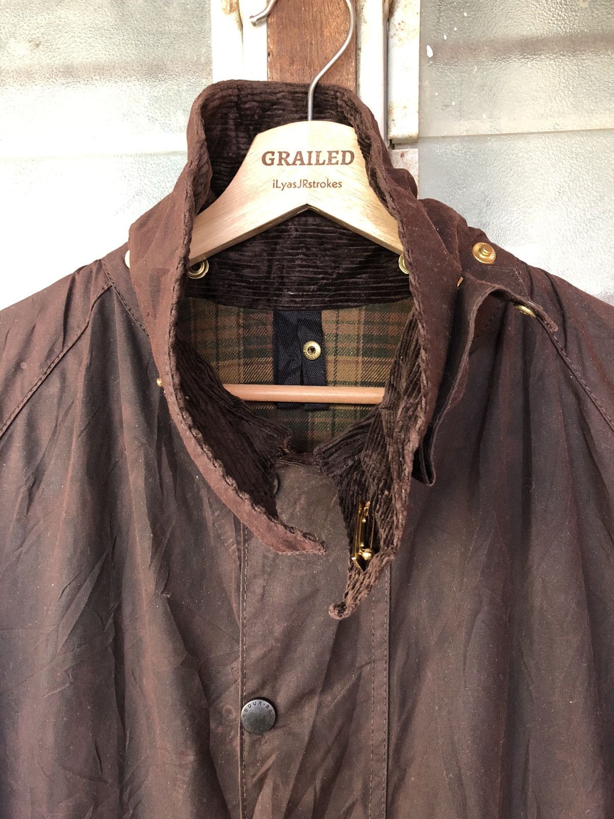 Barbour A190 Vintage Barbour Beaufort Coton Minimum Jacket Size US XL / EU 56 / 4 - 2 Thumbnail