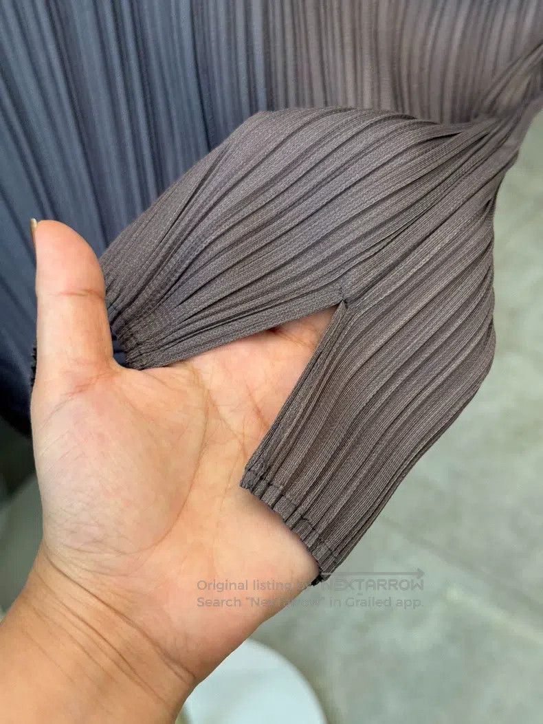 Issey Miyake Issey Miyake Brown Kelp-style Short-sleeve T-shirt Size L / US 10 / IT 46 - 5 Thumbnail