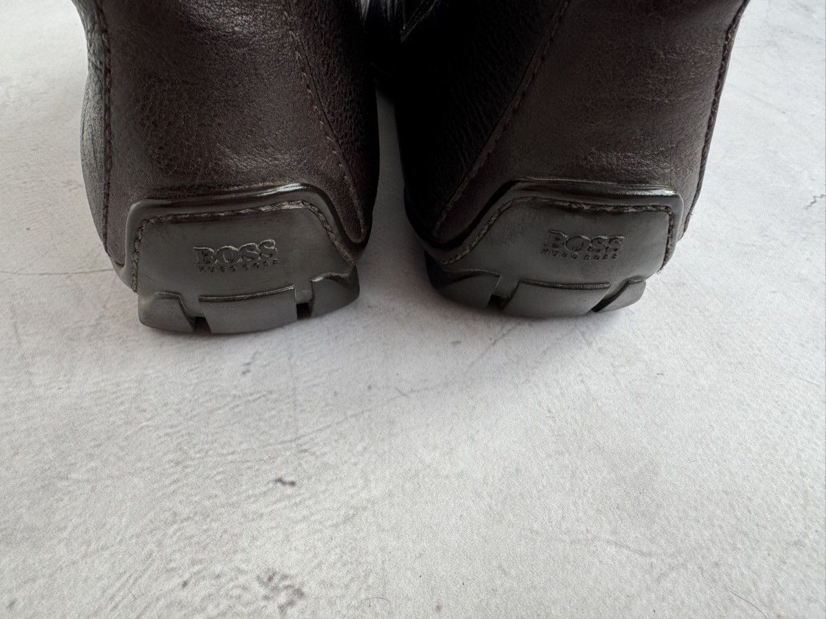 Hugo Boss Hugo Boss Brown Leather Chelsea Boots Size US 8 / EU 41 - 5 Thumbnail