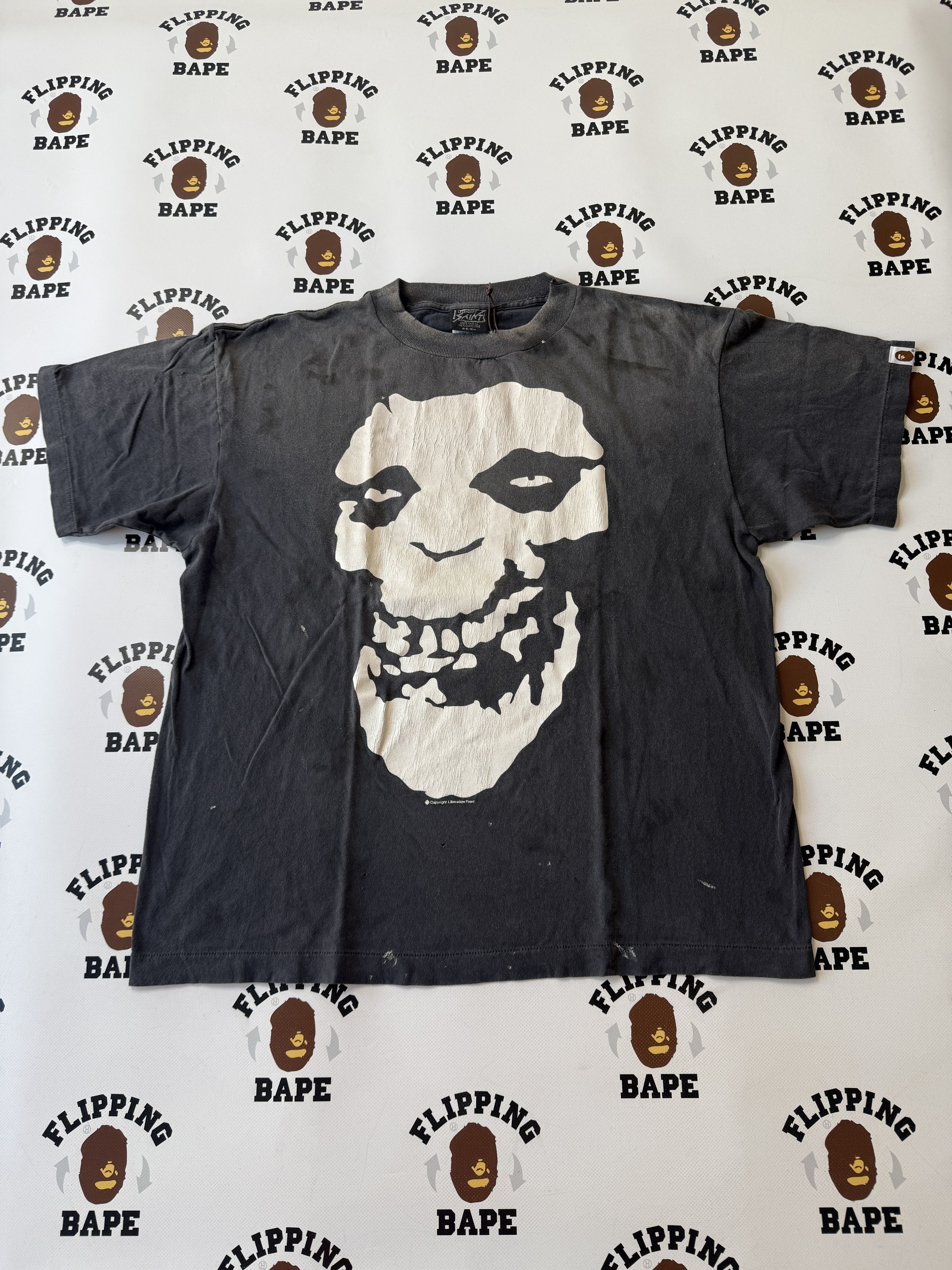 Bape × Saint Michael Bape X Saint Mxxxxxx Guns Tee | Grailed